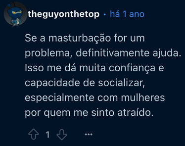 print comentário 1 da rede social