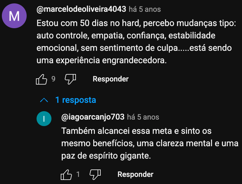 print comentário 13 da rede social