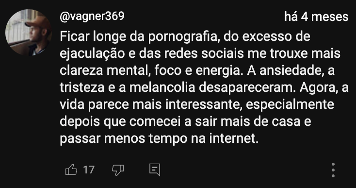 print comentário 18 da rede social