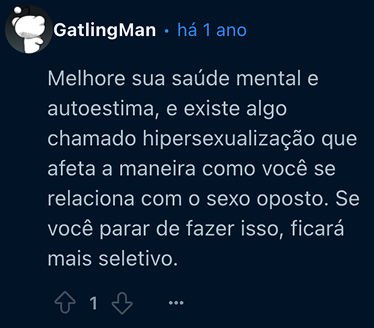print comentário 6 da rede social